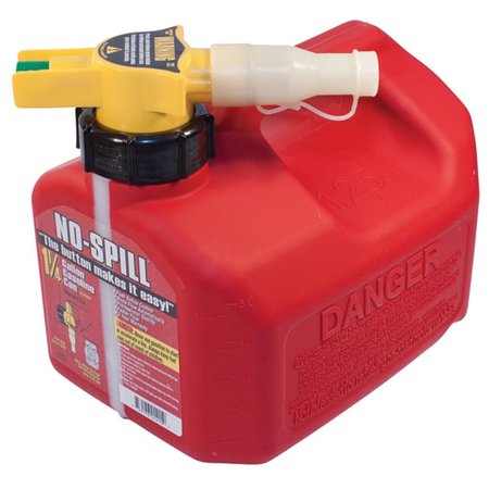 NO-SPILL NO-SPILL Red 2 1/2 Gallon No-Spill Fast Flow Portable Fuel Can - Professional Quality 765-102